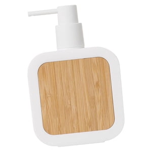 Bothyi - Dispensador De Jabón Manual De 13 Oz Vacío Para Champú, Loción, Maquillaje, Líquido, Crema De Baño, Blanco