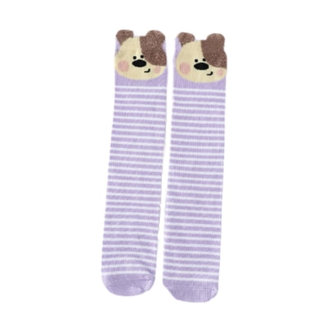 Magideal - Calcetines Hasta La Para Niñas, Botas Largas, Regalo Divertido Y Divertido, Lindos Calcetines Altos Con Forma De Animal Para Niños Oso