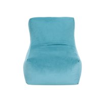 Bodevir - Pouf Tatto 1C Felpa Turquesa