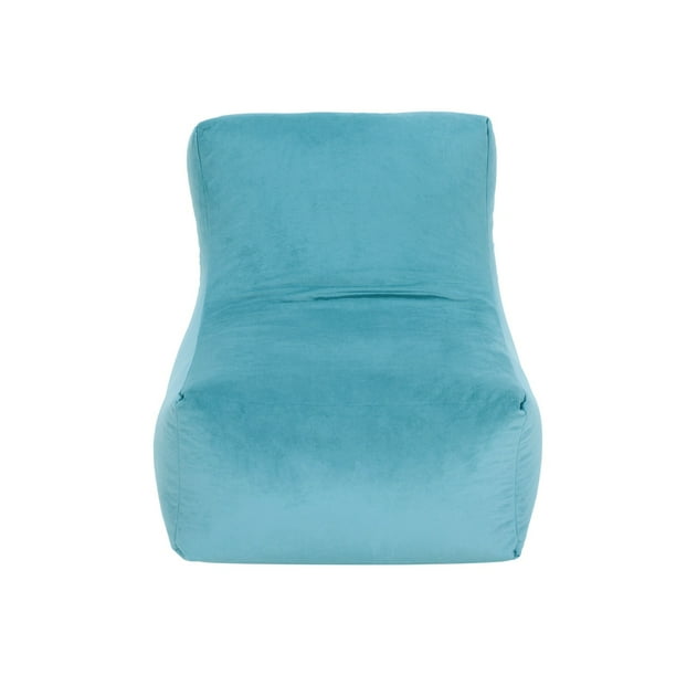 Pouf Tatto 1c Felpa Turquesa