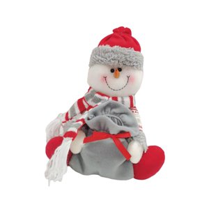 Bothyi - Figura Navideña Con Bolsa De Regalo, Adorno Navideño Para Regalos De Cumpleaños, Escritorio