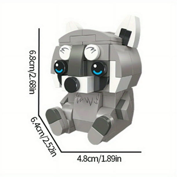 96Pcs+ Cute Animal Assembled Building Blocks, Platypus, Alpaca, Scarlet Macaw,kangaroo,Little Raccoon,Koala,Animal Model, Small Particle Block, Boy Toy, Girl Toy, Children's Toys, Gifts