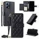 thumbnail image 1 of Funda tipo billetera FOXDOCK para Xiaomi POCO X5 – Tapa abatible con correa para mujer, 1 of 5
