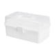 thumbnail image 5 of Caja De Almacenamiento De Bloques De Construcción Contenedor De Almacenamiento De Bloques Para Sala De Juegos Dormitorio Hogar Blanco, 5 of 5