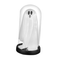 Magideal - Fantasma De Halloween En Campana De Cristal, Adopta Un Fantasma, Decoración De Mesa Fantasma, Decoración De Halloween Para Repisa De Chimenea Navideña