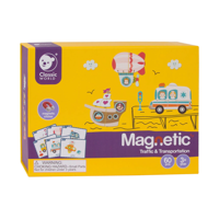 Caja Magnética Transportes Y Tráfico Classic World