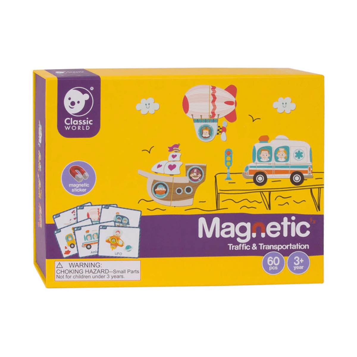 Classic World - Caja Magnetica Transportes Y Trafico