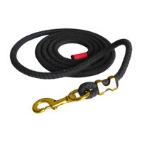 Magideal - Correas Para Caballos Con Mosquetón Para Caballos, Correas De Algodón Para Caballos, Cuerdas Para Sujetar Al Cabestro O Al Arnés, Correas, Cuerdas Par 3 Metros Negro