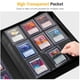 thumbnail image 3 of Carpeta ProCase Top Loader para 324 tarjetas, 3 x 4 pulgadas, negra, 3 of 8
