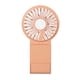 thumbnail image 1 of Ventilador De Bolsillo Portátil De Mano Con Espejo 5.9 Pulgadas De Largo Ajustable 2 Velocidades Naranja, 1 of 3