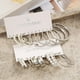 thumbnail image 4 of 12pairs Sparkling White Faux Pearl Circle Hoop Earrings - Add Elegance to Your Look!, 4 of 4