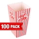 thumbnail image 2 of Recipientes para palomitas GSM Brands (paquete de 100), 1,7 L, blanco/rojo, 2 of 5