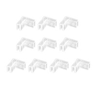 Magideal - 10 Protectores De Esquinas, Almohadillas Protectoras De Esquinas, Cubierta De Ángulo De Vidrio Transparente Para Acuario, Protectores De Esquinas Para 5Mm