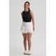 thumbnail image 4 of Polera Mujer Recogido Costado Negro - VI, 4 of 4