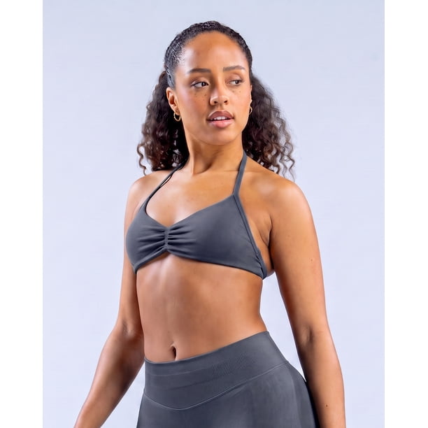 Top Deportivo Sujetador Halter con Almohadillas Removibles - YJ332