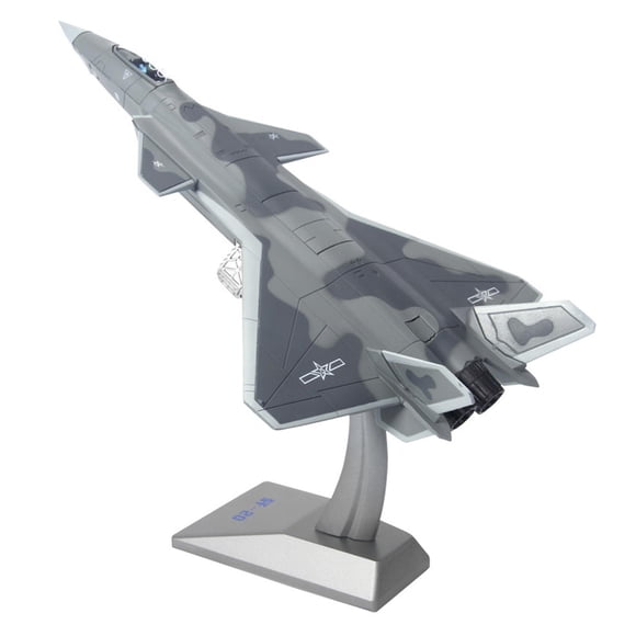 de J-20 a de aleación con soporte, de colección de aviones, juguetes de oficina para niños y adultos, decoración de , 72