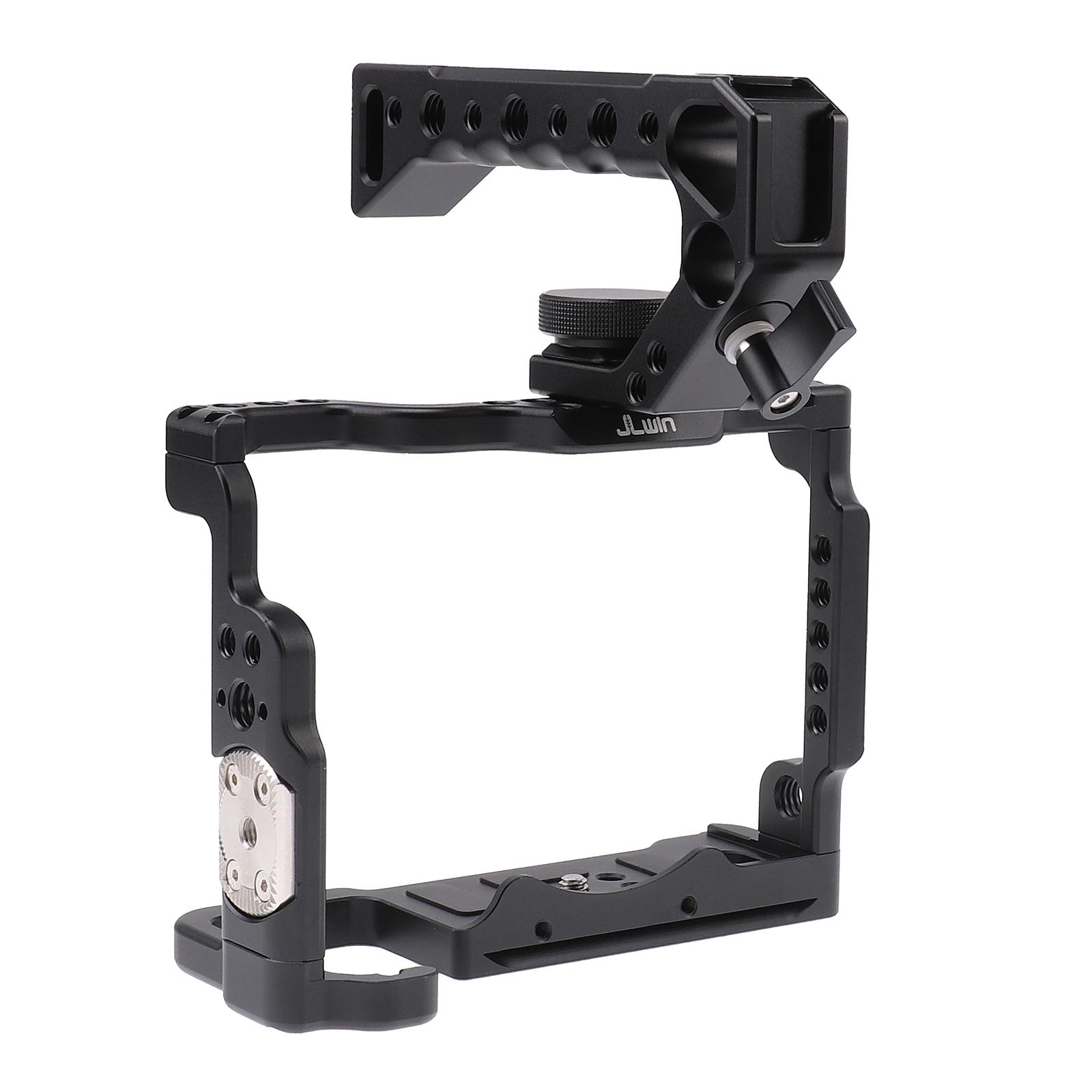 Bothyi - Accesorios De Cámara Aleación De Aluminio Antideslizante Para Jaula Sony A7M4 Con Mango