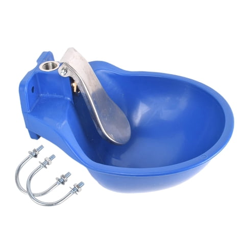 Ioensy - Bebedero Automático Para Caballos, Comedero Para Ovejas Y Ovejas, Para Ganado, Perros, Cochinillos, Color Azul