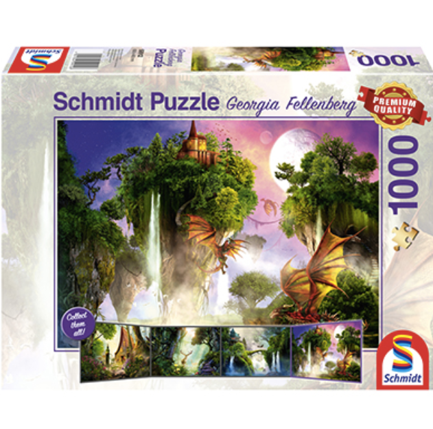 Schmidt - Puzzle 1.000 Piezas Dragones Del Bosque
