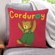 thumbnail image 1 of Corduroy Fundas de almohada de terciopelo con tema, regalos de funda de almohada, decoración para el hogar, cojín de lanzar, regalo de cumpleaños para fans y parejas.61*61cm., 1 of 6