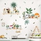 thumbnail image 4 of 2pcs Cute Removable Decoration Stickers Set, Vinyl Stick DIY Decor, Large Mural Cat Cartoon Art Wallpaper, Self Adhesive, For Home Kids Bedroom Decor, 4 of 4