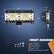 thumbnail image 2 of Barra de luz Nilight de 7" triple fila spot/flood combinada de 75 W, 2 of 9