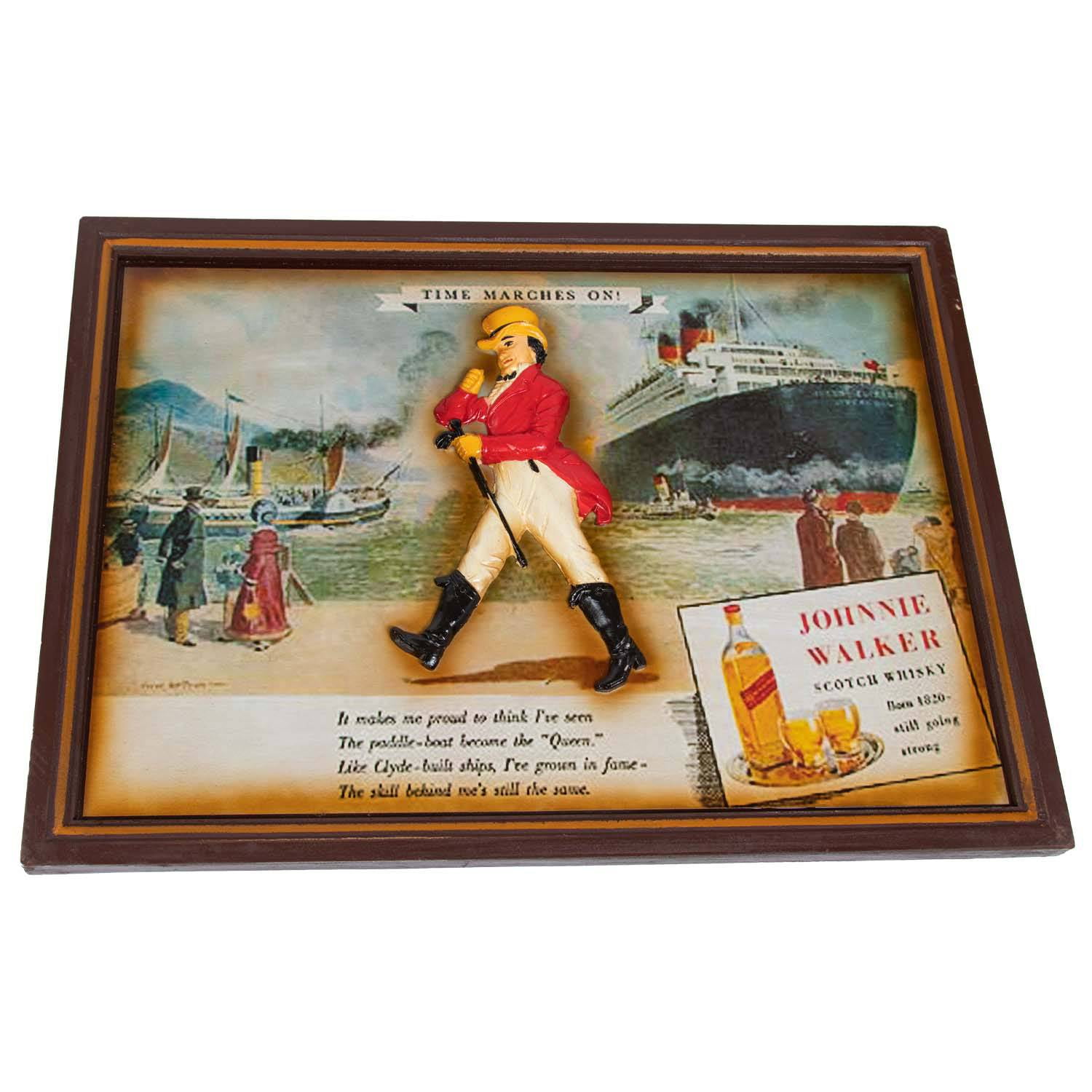 Proplastic - Cartel Madera Johnnie Walker