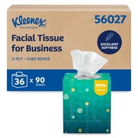 Pañuelo Facial Kleenex Professional Naturals De 2 Capas (90 Pañuelos)