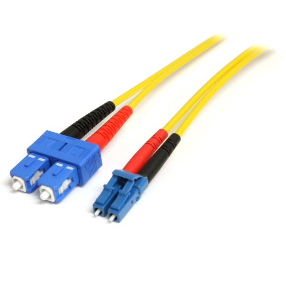 Cable de fibra óptica StarTech.com de 1 m monomodo LC/SC