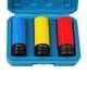 thumbnail image 1 of Juego de vasos para ruedas, juego de llaves de vaso, juego de vasos protectores de impacto para ruedas de 1/2 pulgadas, juego de vasos finos para papá equipo de 3 piezas, 1 of 4