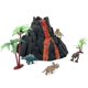 thumbnail image 2 of Set de juego Enjoyin Volcano Dinosaur con 4 dinosaurios y 2 árboles, 2 of 6