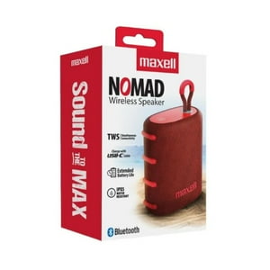 Maxell - Parlante Bluetooth Portatil 5.2 Rojo