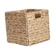 thumbnail image 1 of Cesta De Almacenamiento Plegable De Jacinto, Organizador De Almacenamiento Para Dormitorio, Mesa De Escritorio, 30 Cm X 30 Cm X 30 Cm, 1 of 5