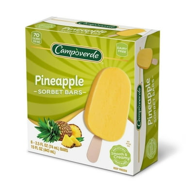 Helado Paleta Piña Caja 443 Ml Campoverde