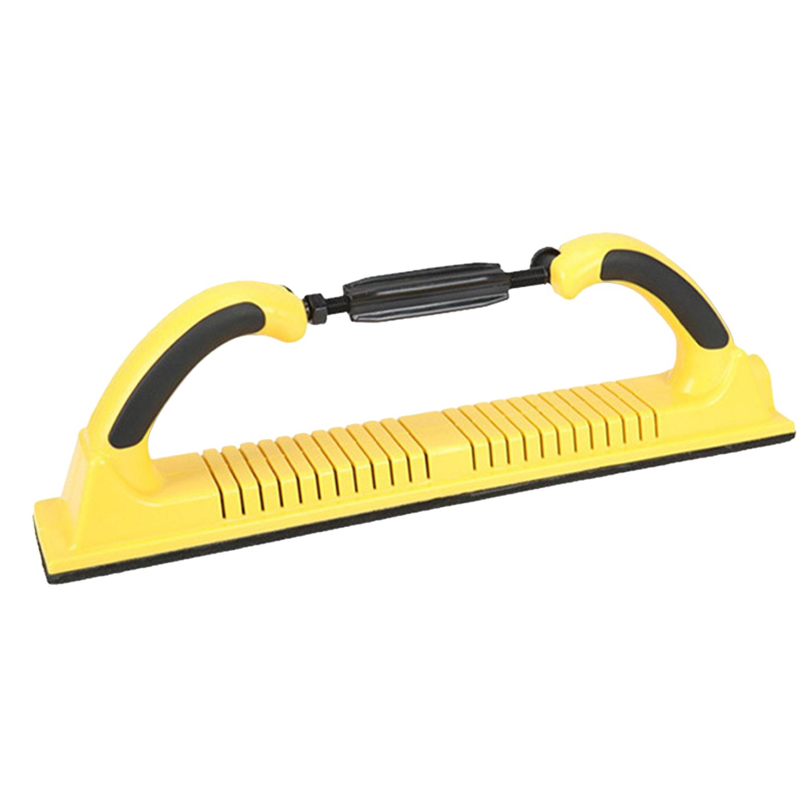 Magideal - Accesorio De Herramienta De Lijado Manual Con Ajuste Curvo Para Lijado De Paredes, Eliminación De Óxido Y Eliminación De Pintura Lijadora Manual