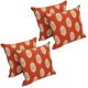 thumbnail image 1 of Agujas Pillow Blazing, 18 pulgadas, con cordón rojo y estampado exótico, paquete de 4, 1 of 1