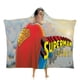 thumbnail image 1 of Manta Capa con Capucha Superman Desmarcar 100x130cm, 1 of 6