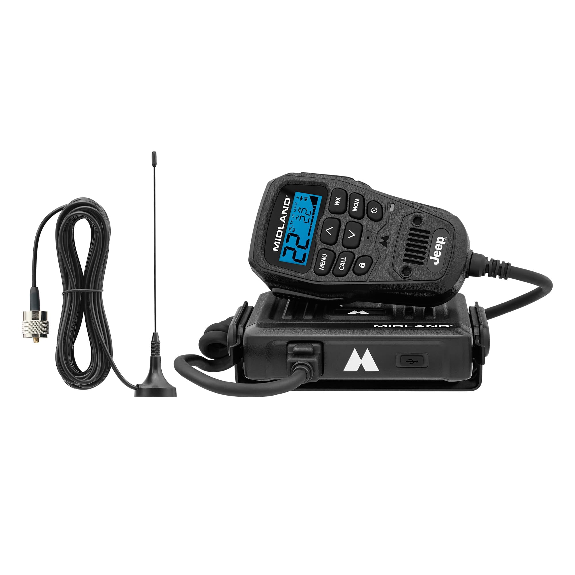 Radio Bidireccional Midland Mxt275 Jeep 15 W Gmrs 8 Repetidor