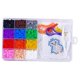 thumbnail image 3 of 5mm Colorido Hama Perler Fuse Beads Set Para Ni?os DIY Handmaking Toys 12 Colores 1200PCS, 3 of 5