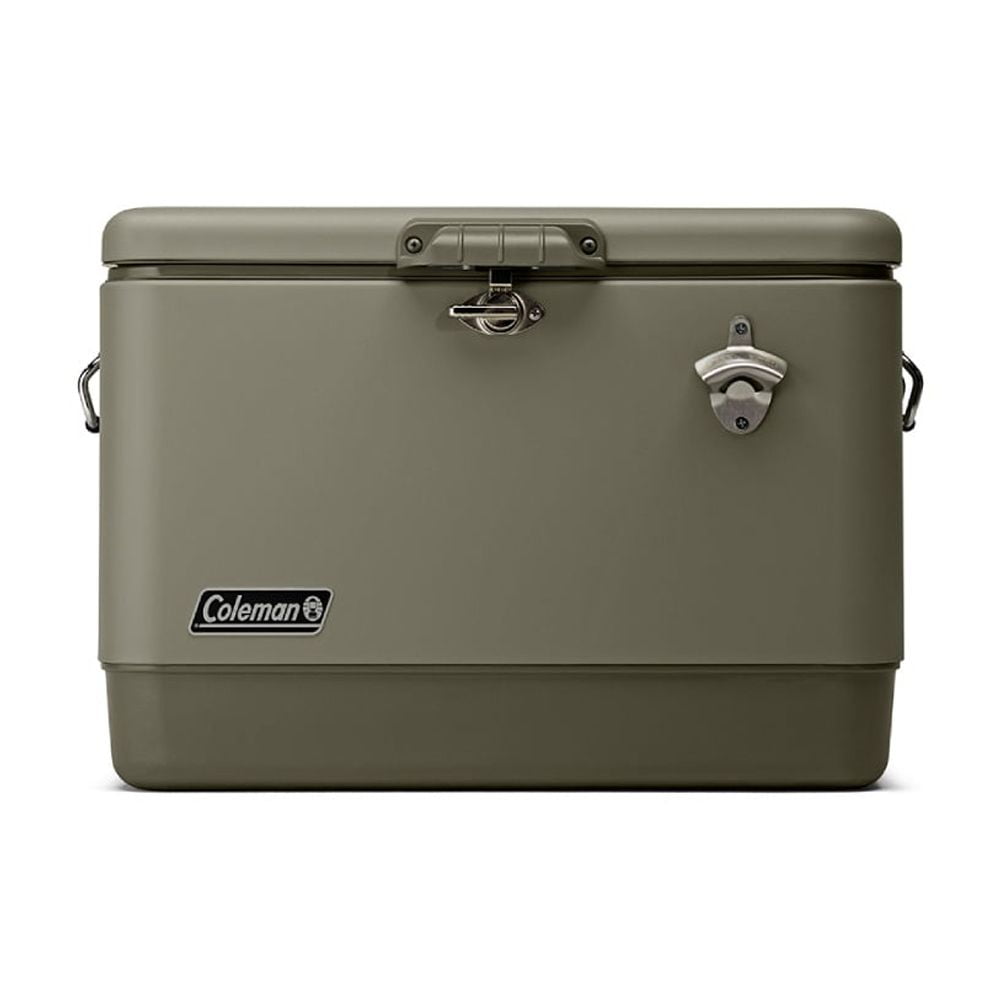 Cooler Coleman Reunion Capacidad 54 Qt / 51 Lt Verde Musgo