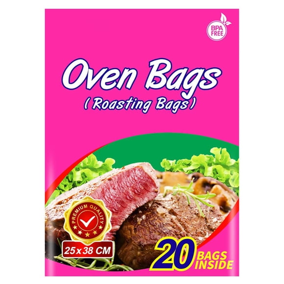 Bolsas para Horno OOFLAYE 20 unidades 25x38 cm para Asar y Cocinar