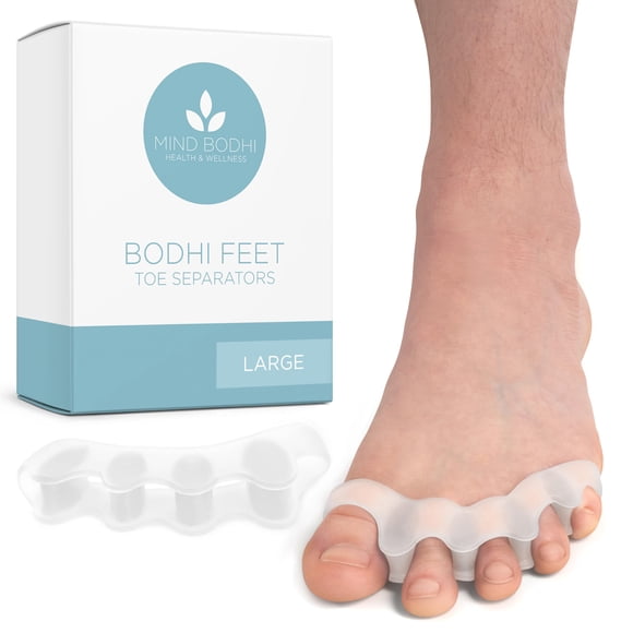 Separadores de Dedos Mind Bodhi Gel Transparente Grande