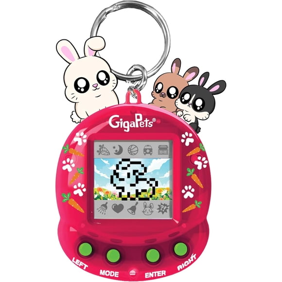 Mascota Digital Giga Pets Bit Bunnies Interactiva LCD