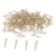 thumbnail image 4 of 100 Tubos De Cono De Goma De Cola Marrón Translúcido Para Clips De Plomo De Seguridad De 17 Mm, 4 of 5