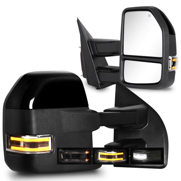 Espejos de Remolque Siziom para Ford F-150 2015-2020 Negro