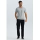thumbnail image 1 of Polera Hombre Básica Gris Melange, 1 of 4