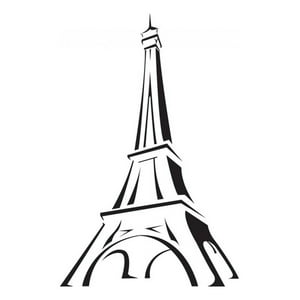 Rienda Libre Graphics - Decomural Eiffel Tower Paris Ws-18002