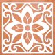 thumbnail image 1 of Plantilla para baldosas Anikoocory Mandala Floral 30 cm – Pack de 2, 1 of 7