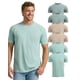 thumbnail image 1 of Pack de 6 camisetas de algodón mezcla cuello redondo XL True Classic, 1 of 9