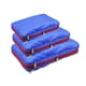 thumbnail image 4 of Cubos De Embalaje De Compresión De 3 Uds, Reutilizables Expandibles Para Senderismo, Viajes, Camping, Azul Oscuro, 4 of 5
